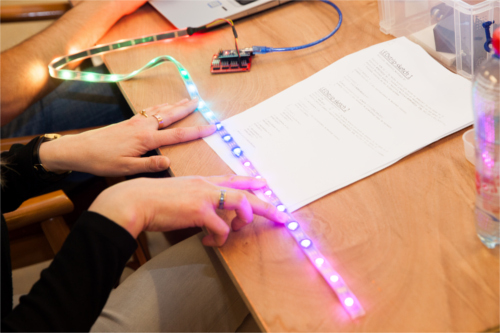Arduino - RGB-LEDstrip en patronen programmeren